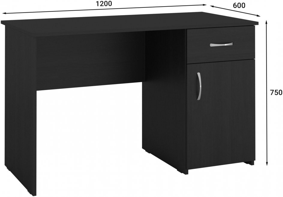 Письменный стол С-113K венге