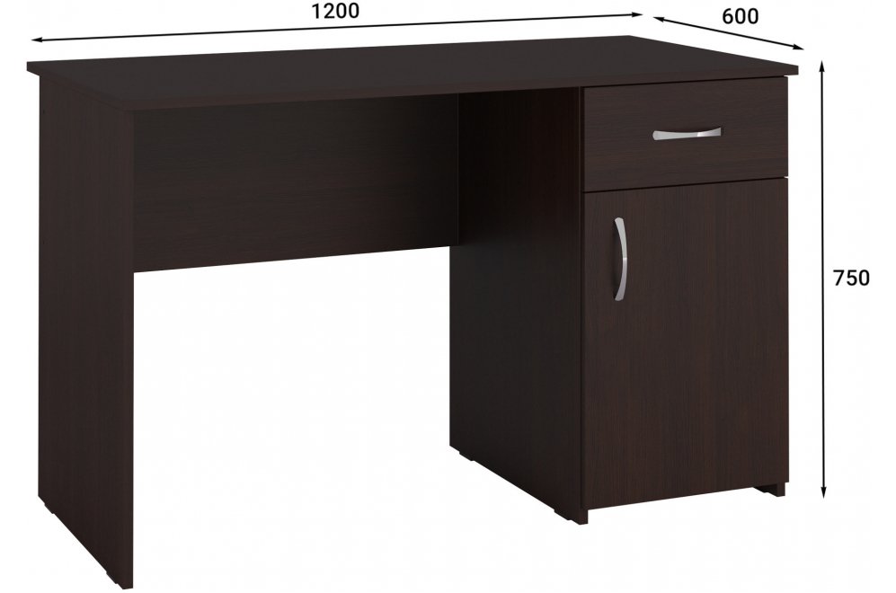 Письменный стол С-113K венге