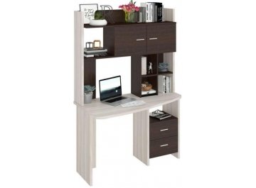 Письменный стол СКЛ-Крл120+НКЛХ-120