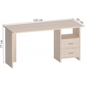 Письменный стол СКЛ-Прям150