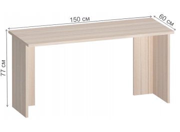 Письменный стол СКЛ-Прям150