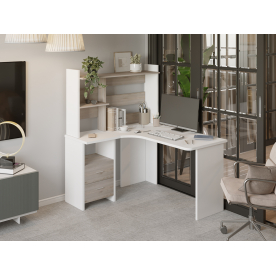 Письменный стол СКЛ-Угл130+НКЛ-120