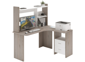 Письменный стол СКЛ-Угл130+НКЛ-130