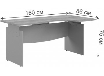 Письменный стол SkyLand OFFIX NEW OCET 169(R)