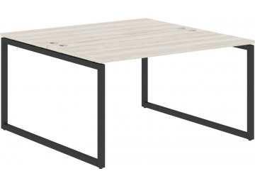Письменный стол Skyland XQWST 1614 160х140,6х75 двухместный сосна эдмонт / антрацит