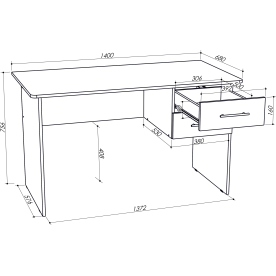 Письменный стол СП3