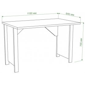 Письменный стол СТД-115 КБЕ