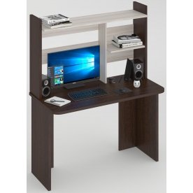 Письменный стол Беланта-Прям120Р(без тумбы)+НКЛ-120 ВК