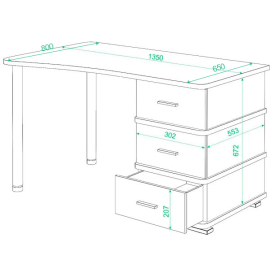 Письменный стол СД-35