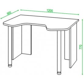 Письменный стол СКЛ-Игр120 Н