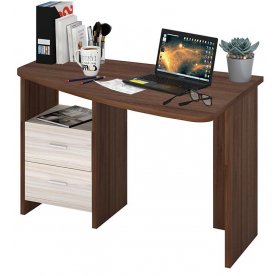 Письменный стол СКЛ-Крл 120 ШК ПРАВ