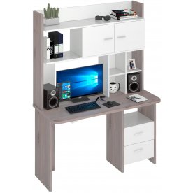 Письменный стол СКЛ-Прям130Р+НКЛХ-130 НБЕ