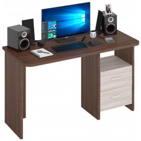 Письменный стол СКЛ-Прям130Р ШК