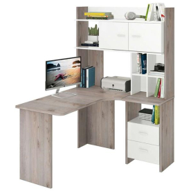 Письменный стол СКЛ-Угл130+НКЛХ -120 НБЕ ПРАВ