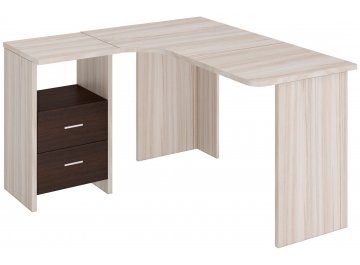 Письменный стол Беланта-Угл 130 КВ ЛЕВ