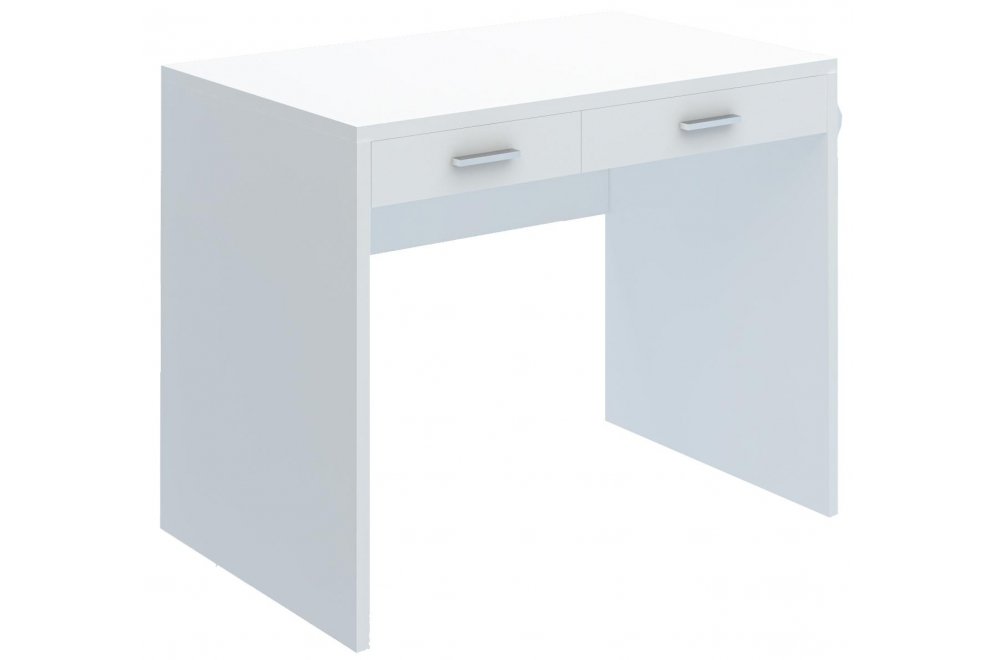 Письменный стол Дарина-22С БЕ белый
