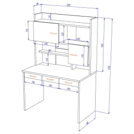 Письменный стол СП-33