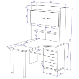 Письменный стол СР-133-130