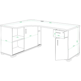 Письменный стол СР-140М