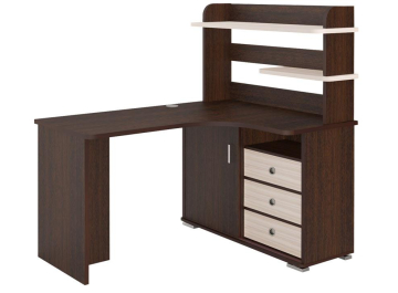 Письменный стол СР-145 венге / карамель / венге 