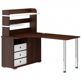 Письменный стол Жаспера-145М ВБЕВ левый