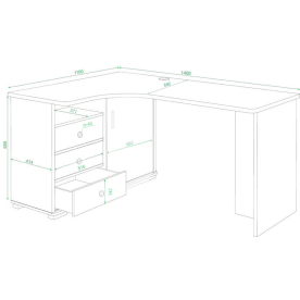 Письменный стол СР-145С