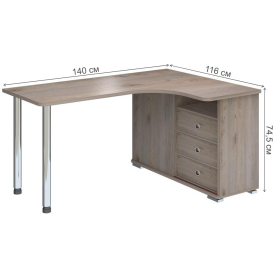 Письменный стол СР-145СМ Н-ПРАВ правый