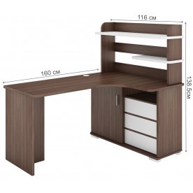 Письменный стол СР-165 ШБЕШ-ПРАВ правый