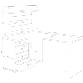 Письменный стол СР-165