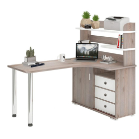 Письменный стол Жаспера-165М НБЕН правый