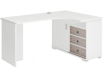 Письменный стол СР-165С белый / нельсон / белый 