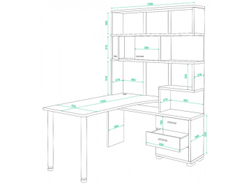 Письменный стол СР-420/130