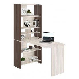 Письменный стол СТЛ-ОВХ +С100Прям без тумбы ШК