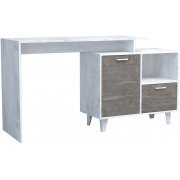 бетон светлый / камень темный