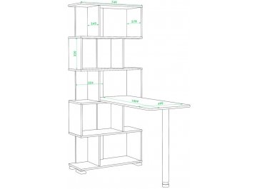 Письменный стол Валевро-5СТ БЕ