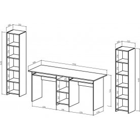 Письменный стол Лайт 10К