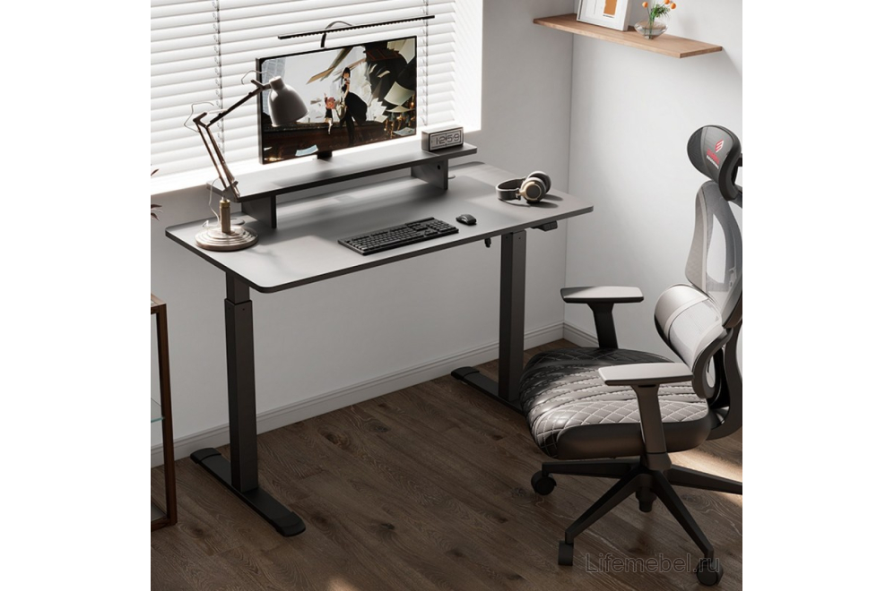 Компьютерный стол ERK-SM47-B черный