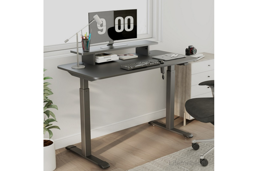 Компьютерный стол ERK-SM55-B черный