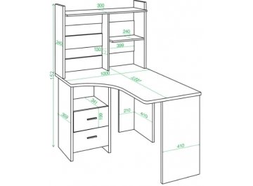 Компьютерный стол Норина