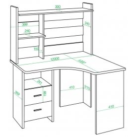 Компьютерный стол Орина