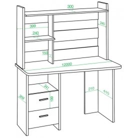 Компьютерный стол Росина