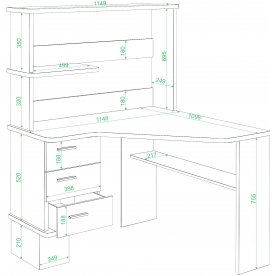Компьютерный стол Юранта-45