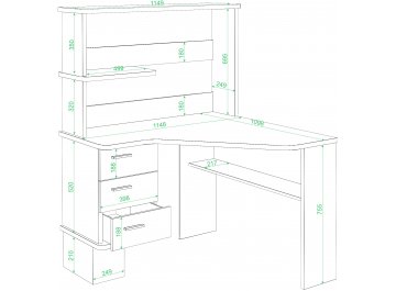 Компьютерный стол СД-45