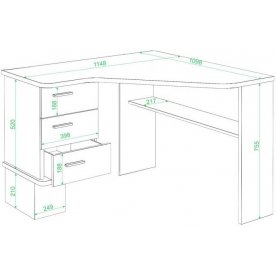 Компьютерный стол СД-45С