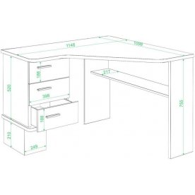 Компьютерный стол СД-45С
