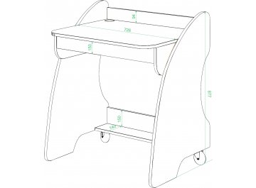 Компьютерный стол СК-13