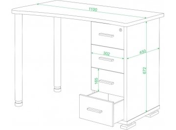 Компьютерный стол СКМ-50