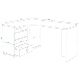 Компьютерный стол СР-145С