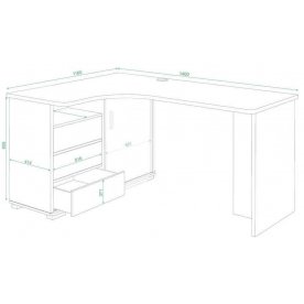 Компьютерный стол СР-145С