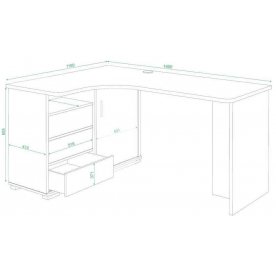 Компьютерный стол СР-145С